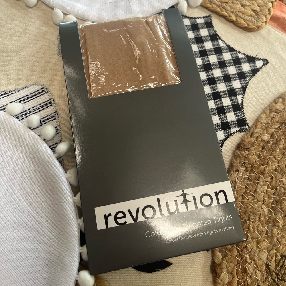 Revolution color-flow footed tights Small Adult
